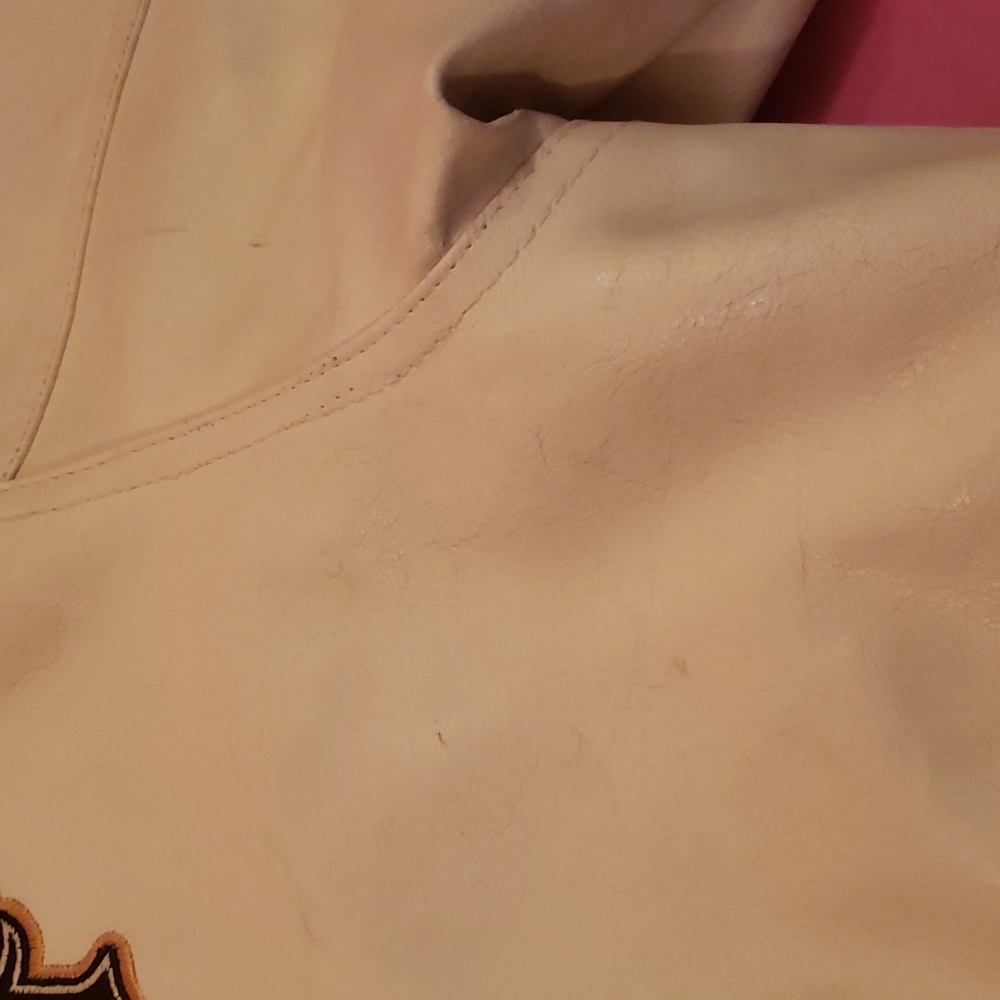 Avirex Leather Jacket size 10/12 (kids) - Picture 6 of 12